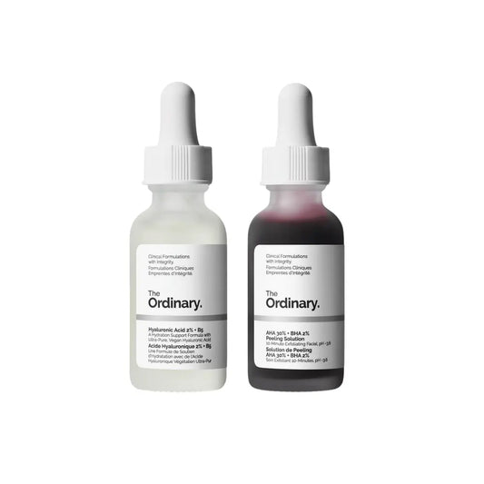 kit Ácido Hialurónico + Peeling Solution The Ordinary