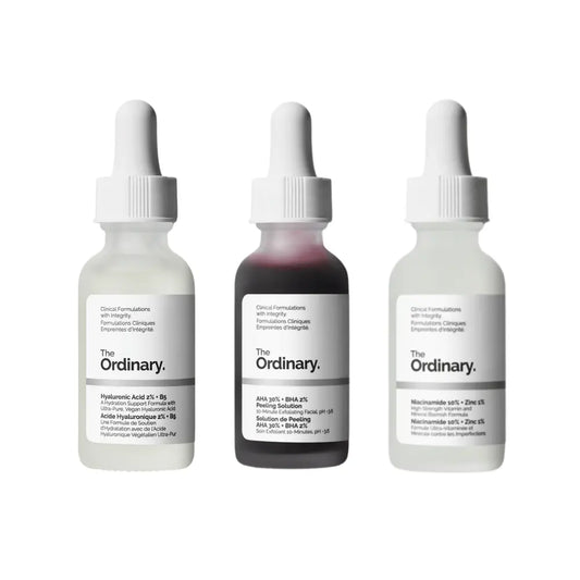 Niacinamida + Ácido Hialurónico + Peeling Solution The Ordinary