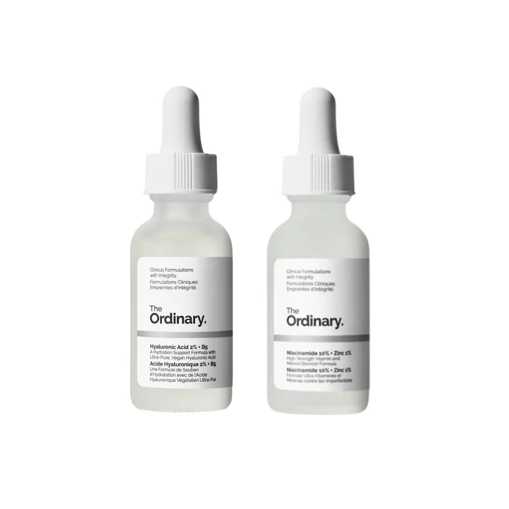 Kit Niacinamida + Ácido Hialurónico The Ordinary