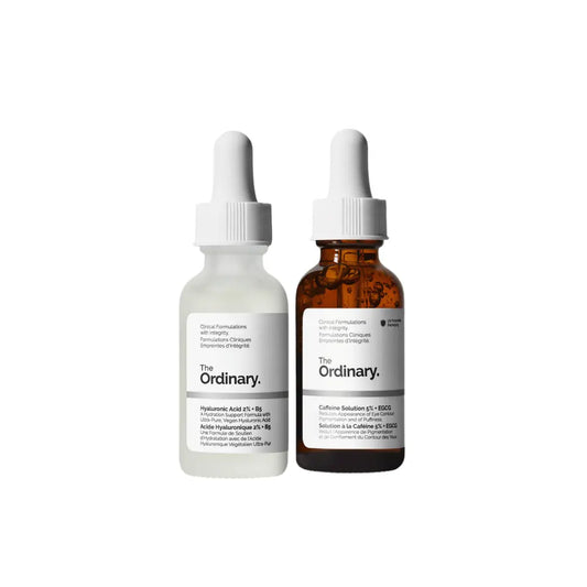 Kit Solución de Cafeína + Ácido Hialurónico The Ordinary