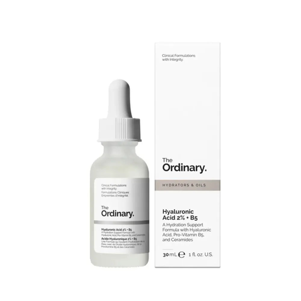 Ácido Hialurónico 2% + B5 The Ordinary y caja